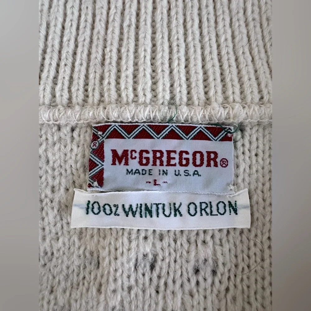 Rare Vintage McGregor Men’s‎ Sweater Sz Large 100% Wintok Orlon